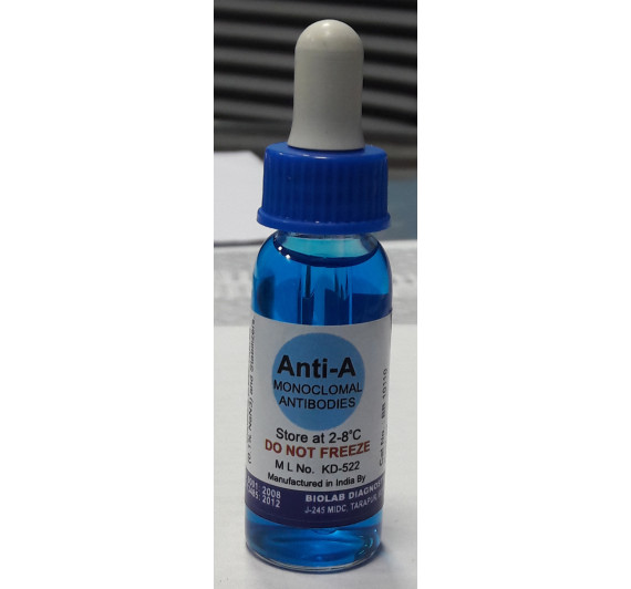 BLOOD GROUPING REAGENT ANTI - A