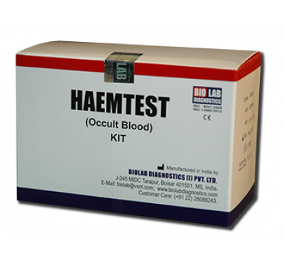 HEAMTEST (For Occult Blood with positive & negative control)